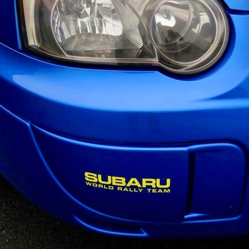 Subaru world rally - 2x, fog