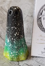 Snowy Snow Globe ~ Blue & Green ~ Polished Large Ghost  ~ York Ghost Merchants