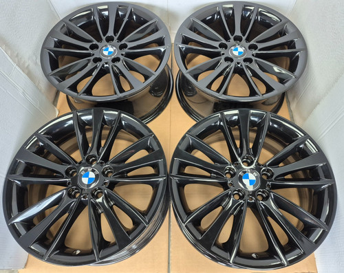 Gloss black genuine bmw - gloss,