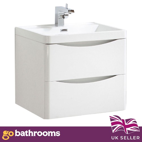 600mm white gloss - 600mm,