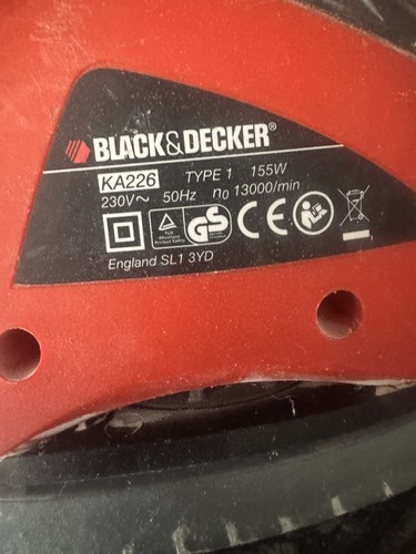 Black decker ka226 sandstorm - ka226,