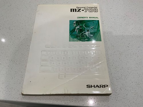 Sharp 700 owners manual - owners,