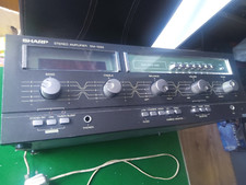 Sharp SM-1266 Black Stereo Amplifier Separate 1979 NON WORKER SPARES OR REPAIRS