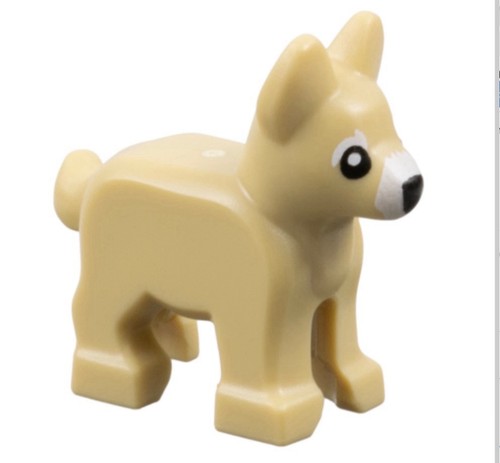Lego city alsatian - city, dog