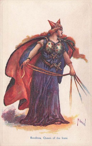 Boadicea queen the iceni - of,