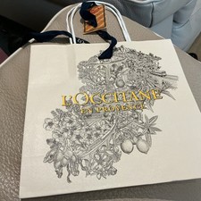 GENUINE 'L'OCCITANE EN PROVENCE' small PAPER CARRIER/GIFT BAG 