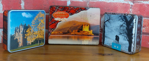Old storage tins edinburgh - tins, x