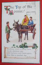 Old IRELAND IRISH P/C TOP OF