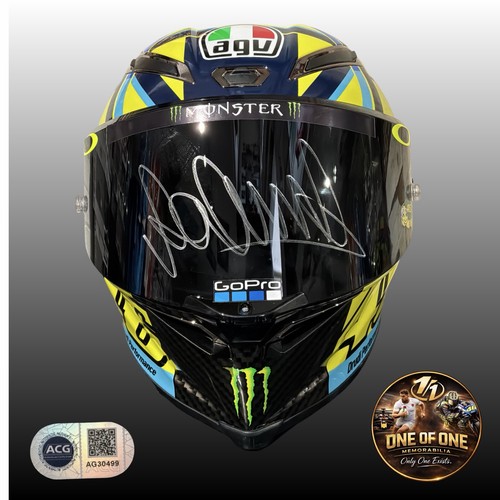 Valentino rossi signed replica - rossi,