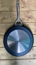 Le Creuset 28cm Toughened Non-Stick Crepe Pancake Pan (warped-see photos/descr.)