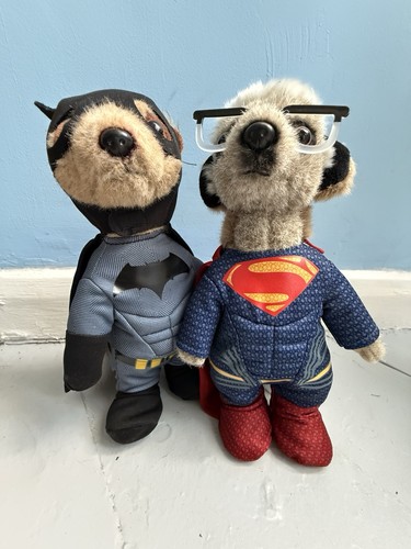 Meerkats batman superman - &,