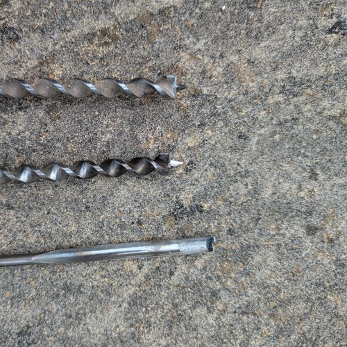 Hand auger drill - auger, bits