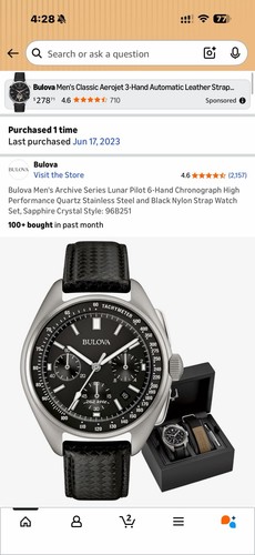 Bulova lunar pilot - bulova,