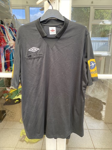 Football referee umbro shirt - football,