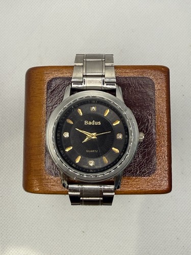 Badus quartz watch stainless - badus,