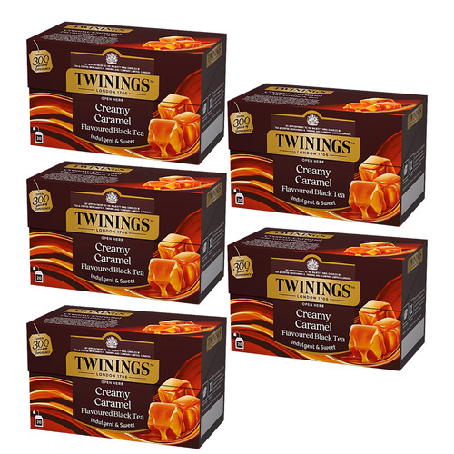 Twinings creamy caramel - caramel, black