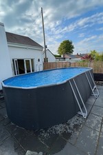 Bestway 18ft x 9ft Oval Pool +