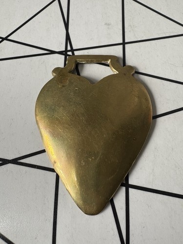 Vintage smooth heart horse - vintage,