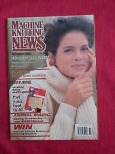  Knitting Machine News Magazine-including Sock Insert 