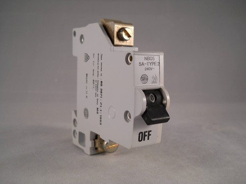Wylex mcb amp - 5, m6