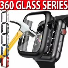 For Apple Watch Case iWatch Series 5/6/7/8/9/10 Screen Protector Cover 44mm 45mm