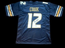 BRADY COOK MISSOURI TIGERS BLACK JERSEY QUARTERBACK COTTON BOWL MVP MIZZOU BAS