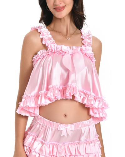 Satini lingerie satin - satin, sissy