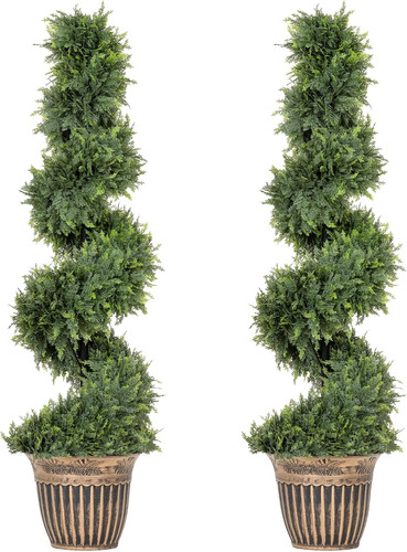 Artificial topiary spiral - artificial,