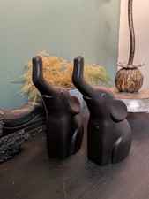 Vintage Black Elephant