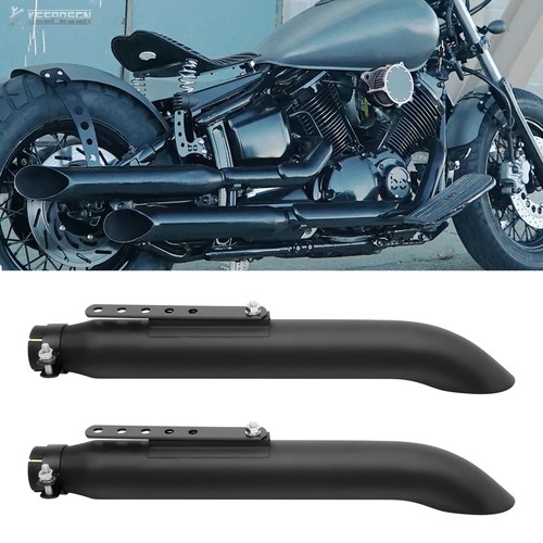 2pcs slip exhaust muffler - exhaust,