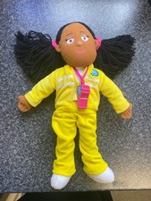 Vintage Balamory Josie Jump Talking Plush Rag Doll Soft Toy - CBeebies 2002 BBC