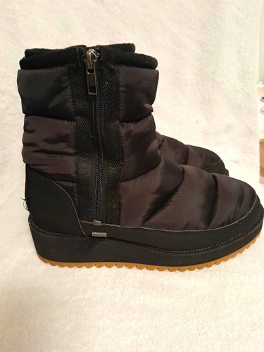Ugg women black nylon faux - black,
