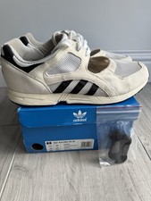 ADIDAS ORIGINALS EQT Racing OG W Torsion B35602 White/Black UK 10 ZX 600 750