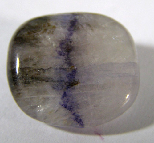 Blue john tumblestone - tumblestone,