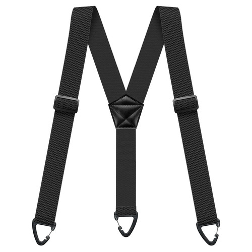 Heavy duty elastic suspenders - heavy,
