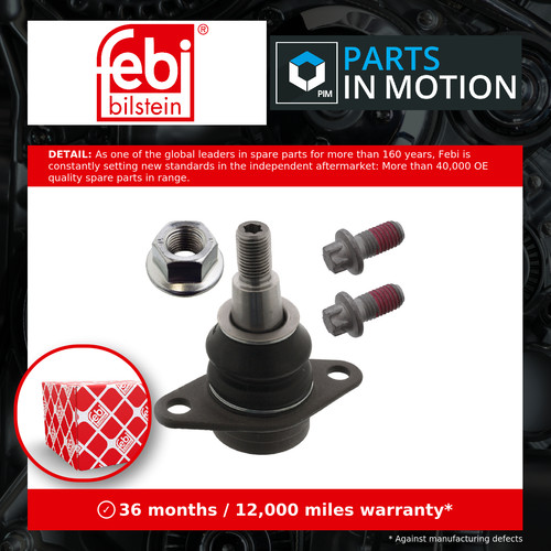 Ball joint fits - fits, f25