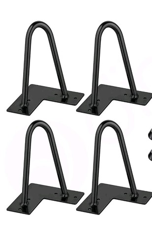 Hairpin furniture leg set - hairpin,