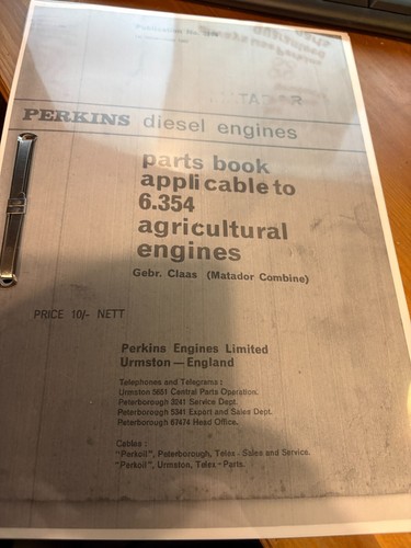 Perkins 354 agricultural - 6.354,