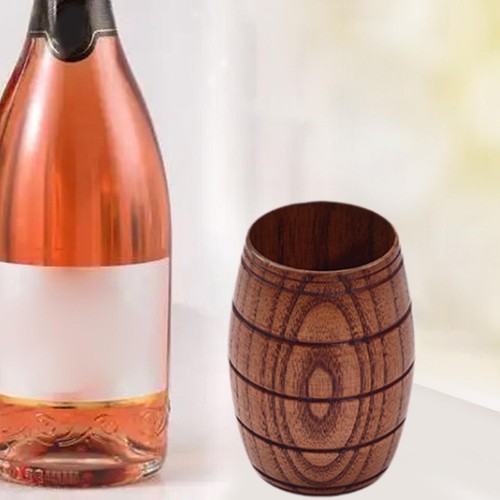 Wooden beer mug - beer, cup