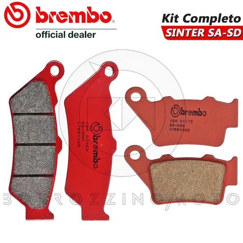 Brake pads brembo front and - front,