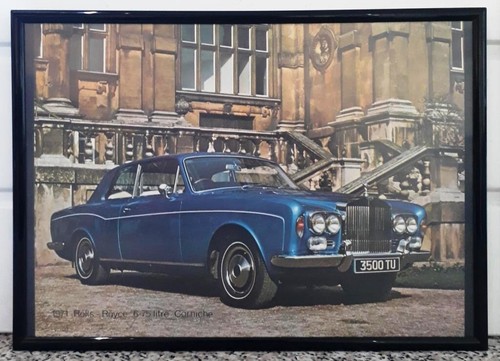 Framed original classic car - classic,