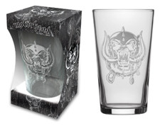 MOTORHEAD 1 PINT BEER GLASS - choice of 4