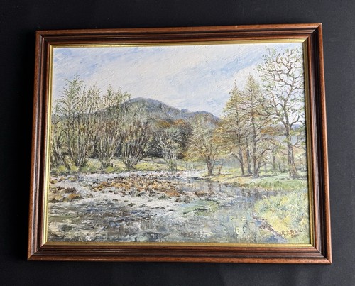 Original signed oil - oil, painting