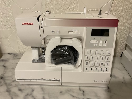 Janome 740dc sewing machine - janome,