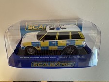 SCALEXTRIC - C2833 - POLICE CAR- DRIFT - RANGE ROVER-  LIGHTS WORKING + SIREN 
