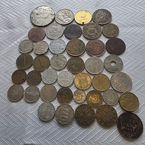 Bulk lot foreign coinage - bulk,