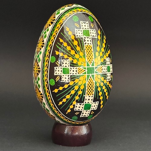 Real ukrainian pysanky goose - ukrainian, pysanky.