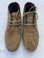 Red Tape Light Brown Suede Gobi Desert Boots UK Size 8