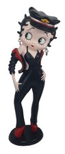 Betty Boop Black Biker Girl Collectible 32cm Figurine