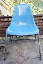 Original Eames Chairs by Vitra Stacking base Mid-Century Baby Blue